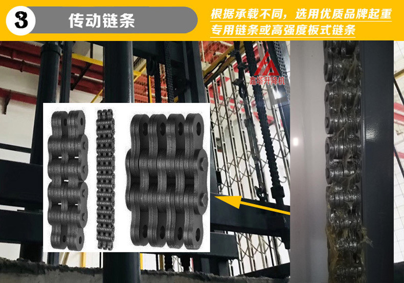 簡易升降貨梯鏈條 簡易升降貨梯鏈條