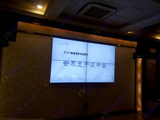 上海美博音樂廣場4臺(tái)艾維圖55寸無縫液晶拼接屏系統(tǒng)應(yīng)用案例