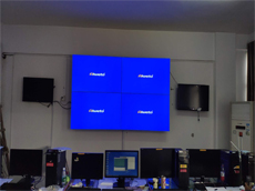 【桂林拼接屏廠家】廣西桂林市永福縣交警大隊(duì)采購(gòu)艾維圖55寸超高清拼接屏產(chǎn)品